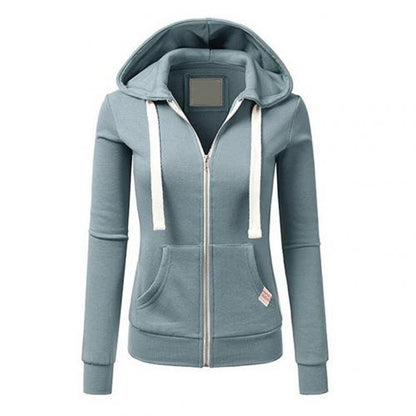 Image of Delilah | Women's Fitted Full Zip Hoodie