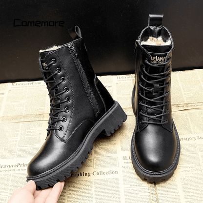 Women's Ankle Boots Rounded Toe