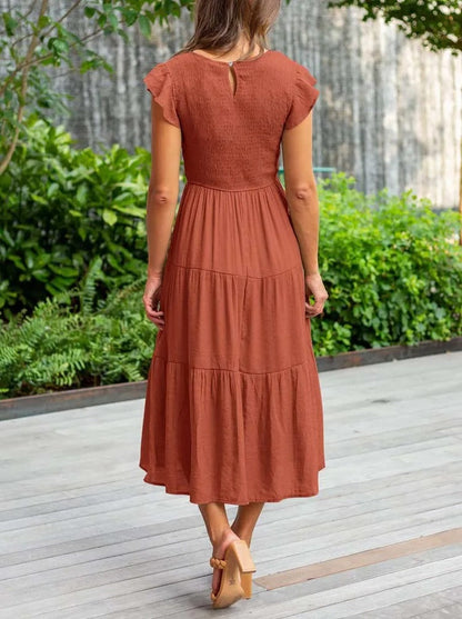 Women's Flowy Layered Dress