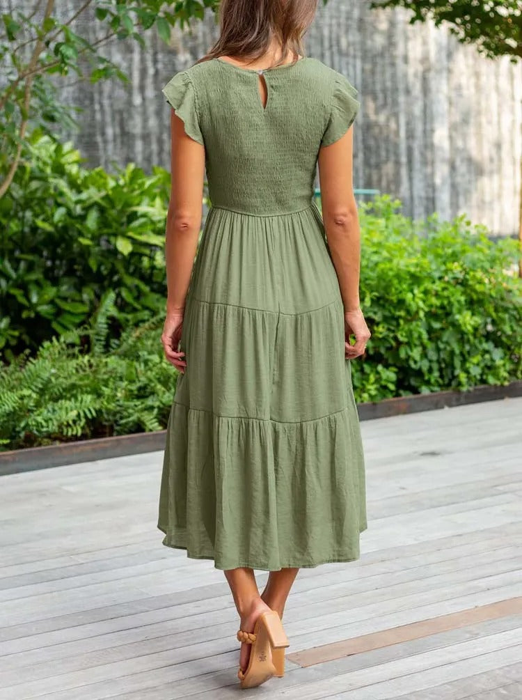 Women's Flowy Layered Dress