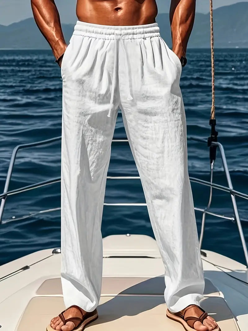 Men's Loose Fit Chino Pants - VibreMode