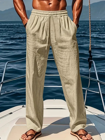 Image of Don | Men's Loose Fit Chino Trousers