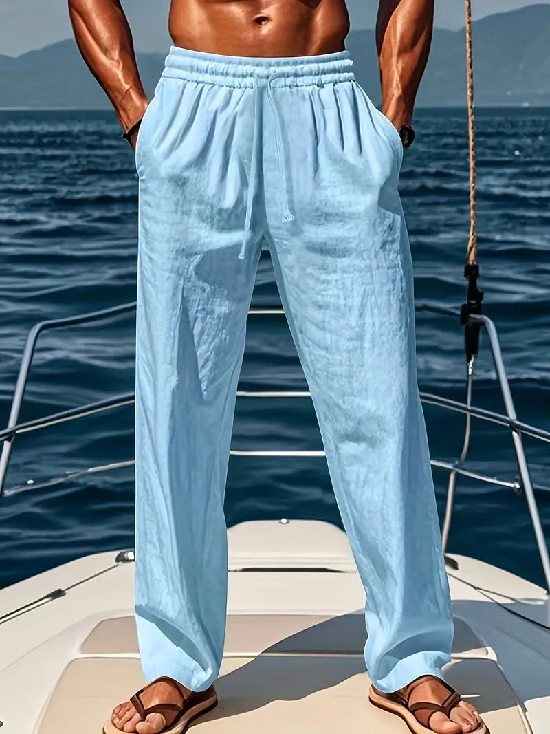 Image of Don | Men's Loose Fit Chino Trousers