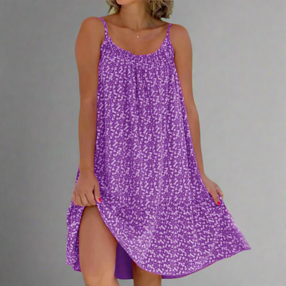 Women's Spaghetti Strap Mini Dress - VibreMode