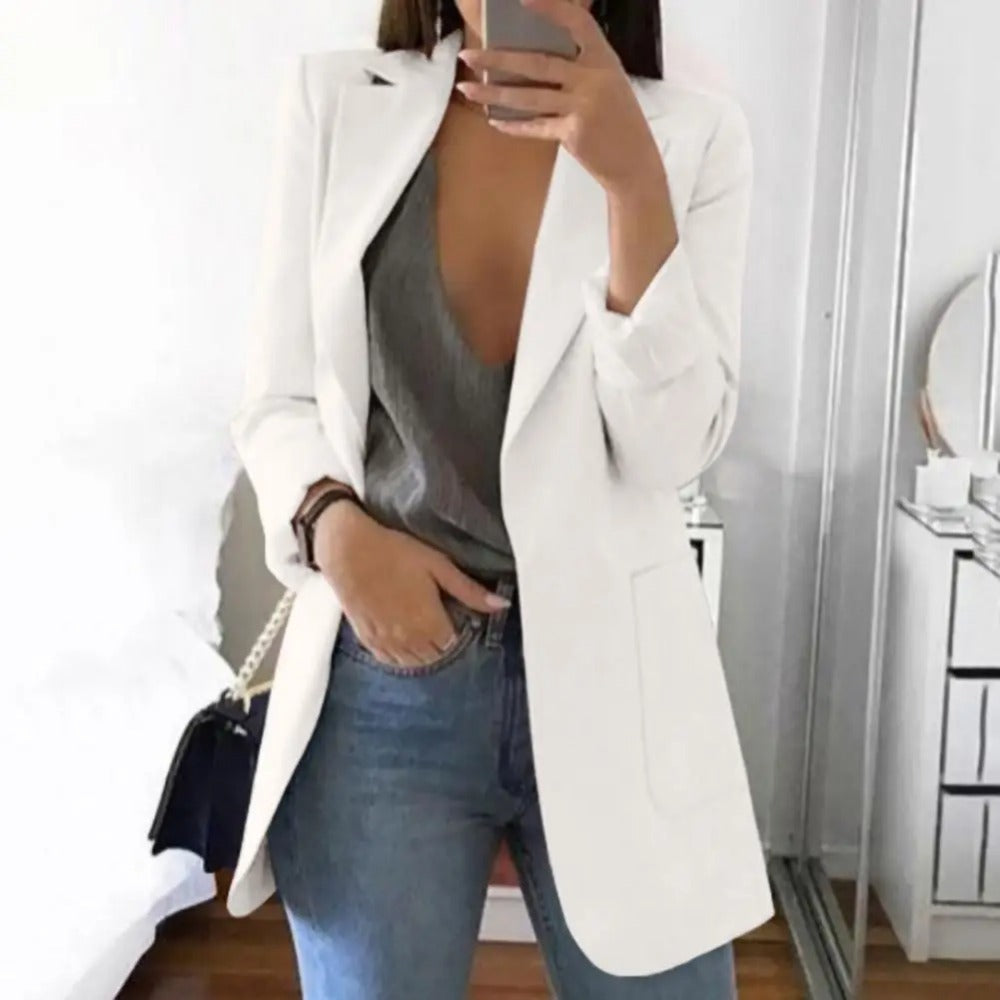 Women's Classic Blazer Timeless Elegant