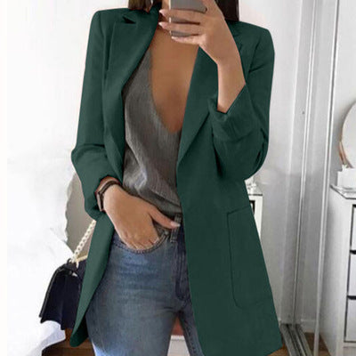 Women's Classic Blazer Timeless Elegant - VibreMode