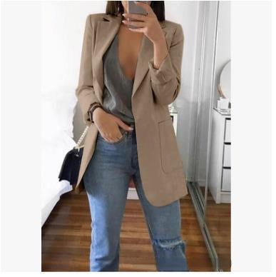 Women's Classic Blazer Timeless Elegant