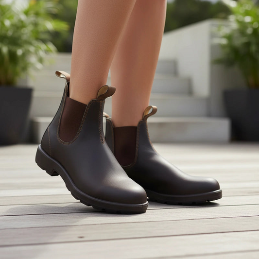 Comfortable Elastic Side Boots - VibreMode
