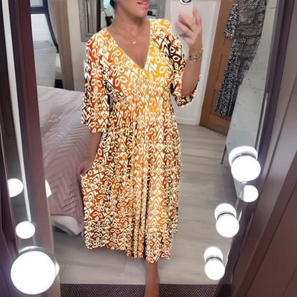 Free Spirit Floral Maxi Summer Dress