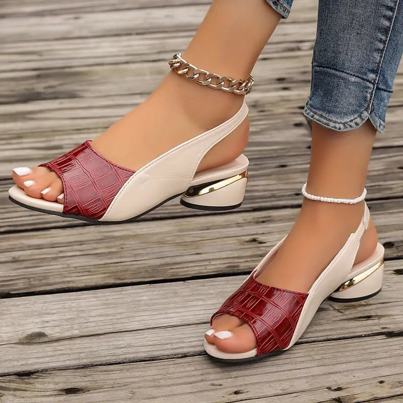 Women's Leather Comfort Sandals