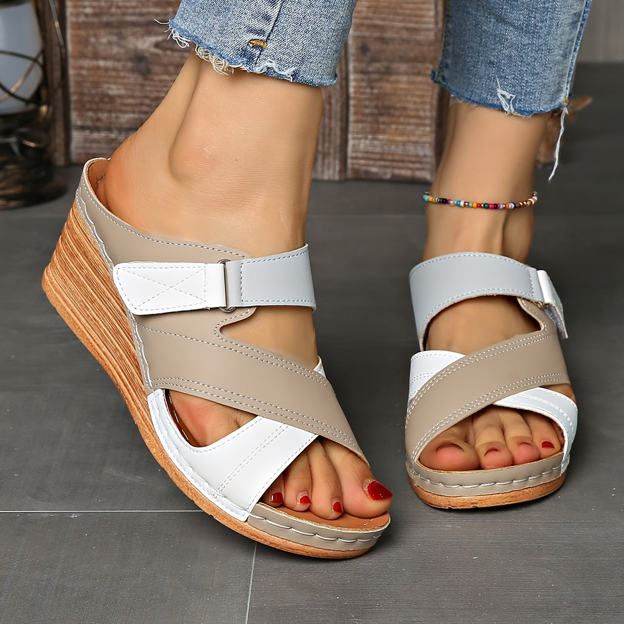 Women's Wedge Slides