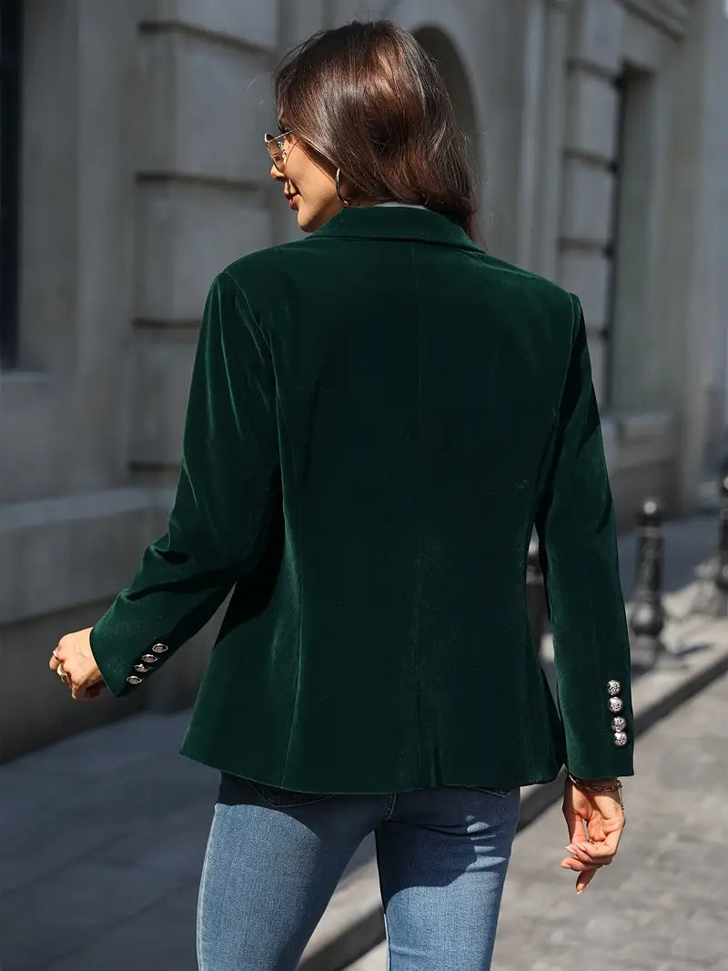 Women's Single Button Blazer
