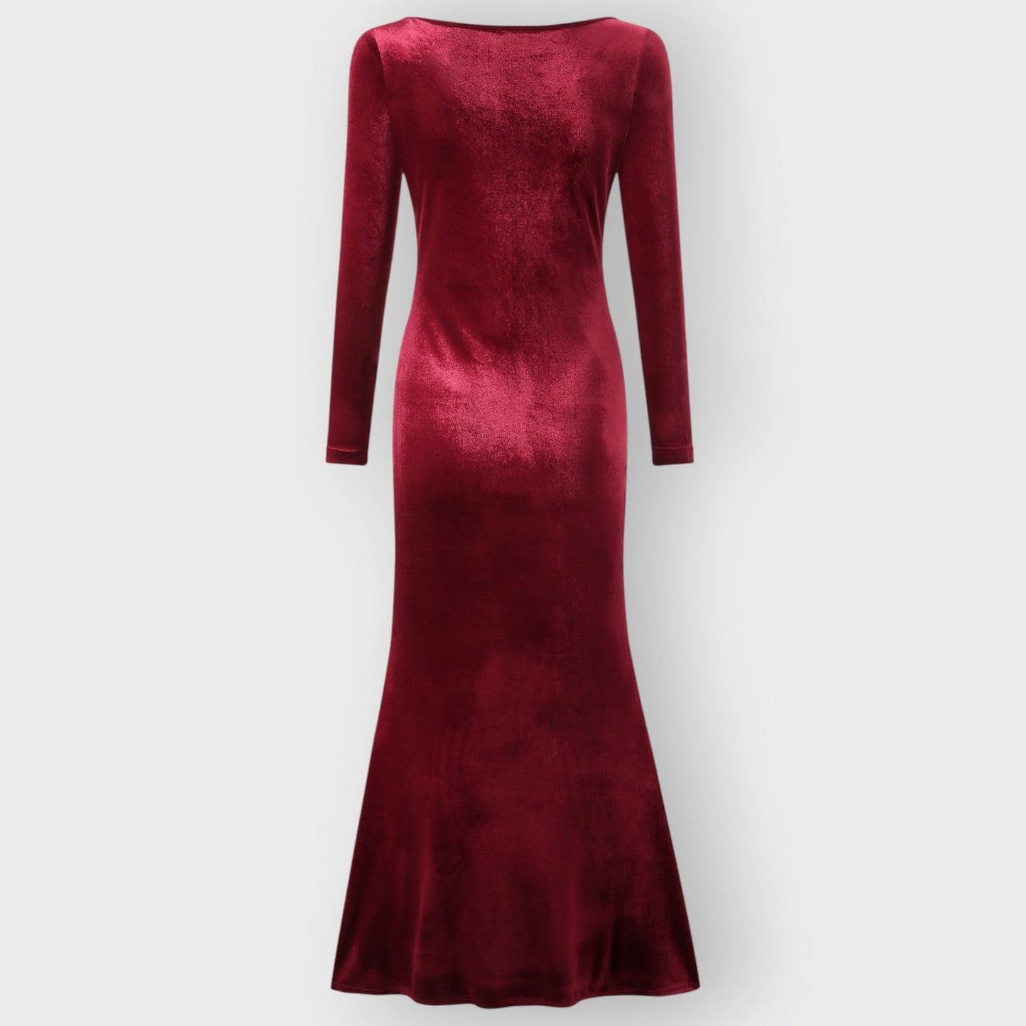 Women's Velvet Evening Gown