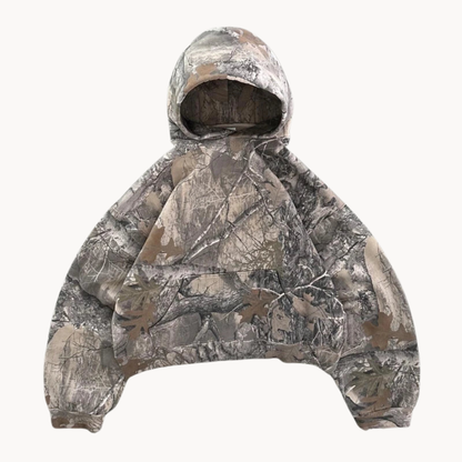 Camouflage Hoodie Relaxed Fit