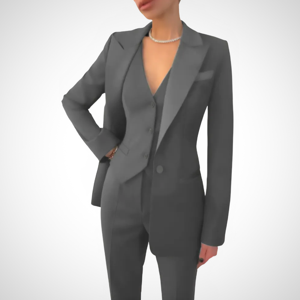 Women's 3 Piece Suit Fit