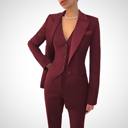 Women's 3 Piece Suit Fit