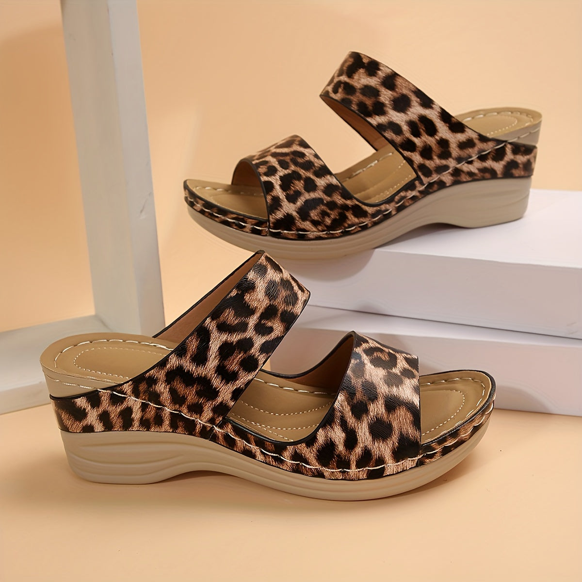 Red Women's High Heel Sandals