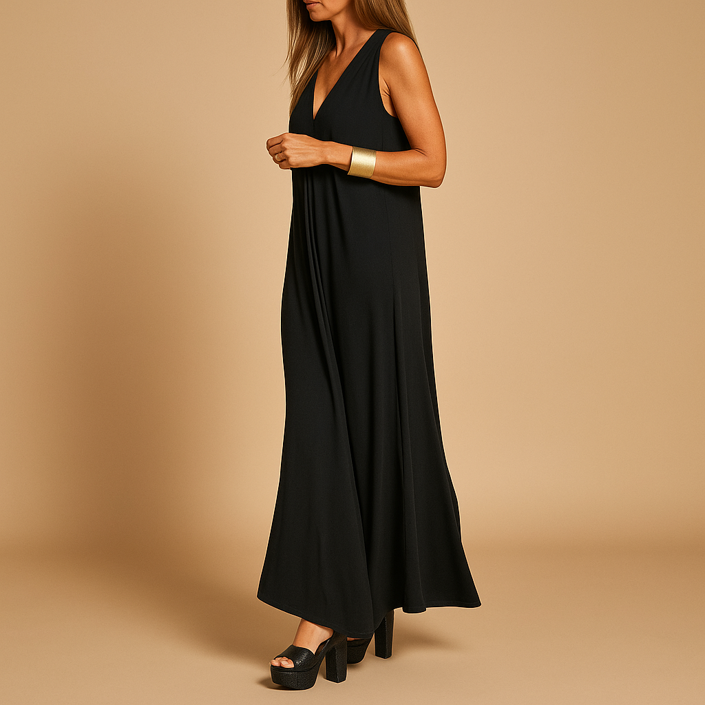 Women's Long Elegant Dress - VibreMode