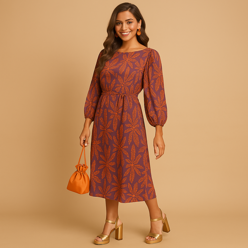 Women’s elegant timeless dress with flattering silhouette and classic design, perfect for daily wear, events, and seasonal styling.