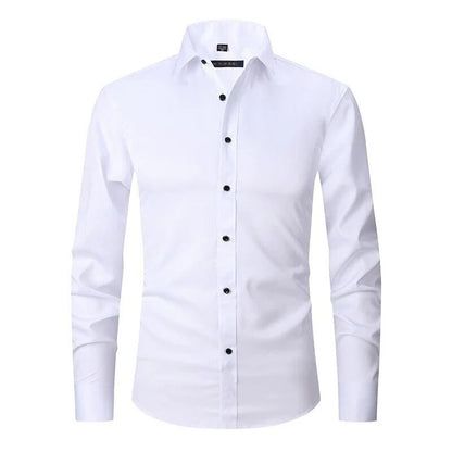 Eli Men's Slim Fit Dress Shirt Cotton Button Down - VibreMode