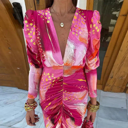 Anastasia Women's Maxi Wrap Dress Evening