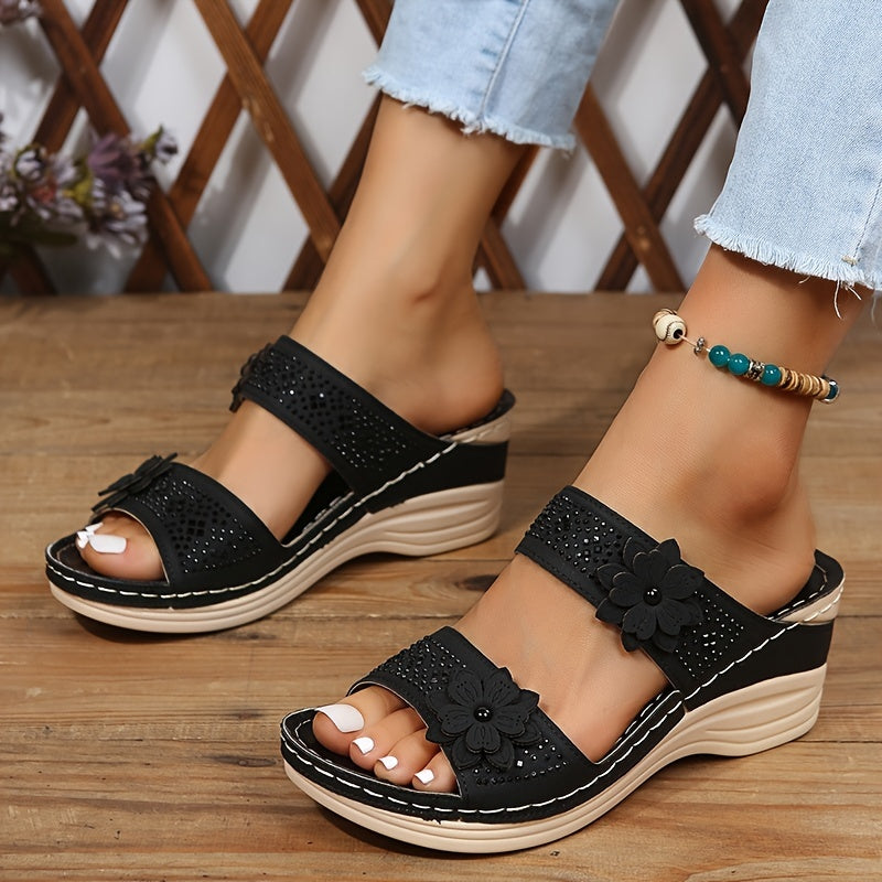 Women's Wedge Slide Sandals