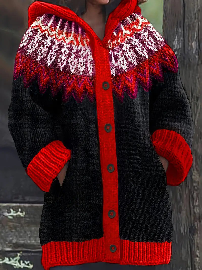 Women's Patterned Cardigan