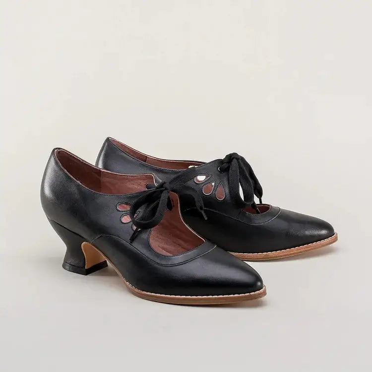 Women's Lace-Up Cut Out Heels