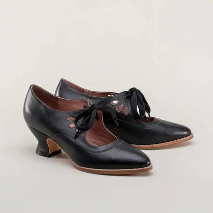 Women's Mary Jane Shoes Closed-Toe Vintage Style