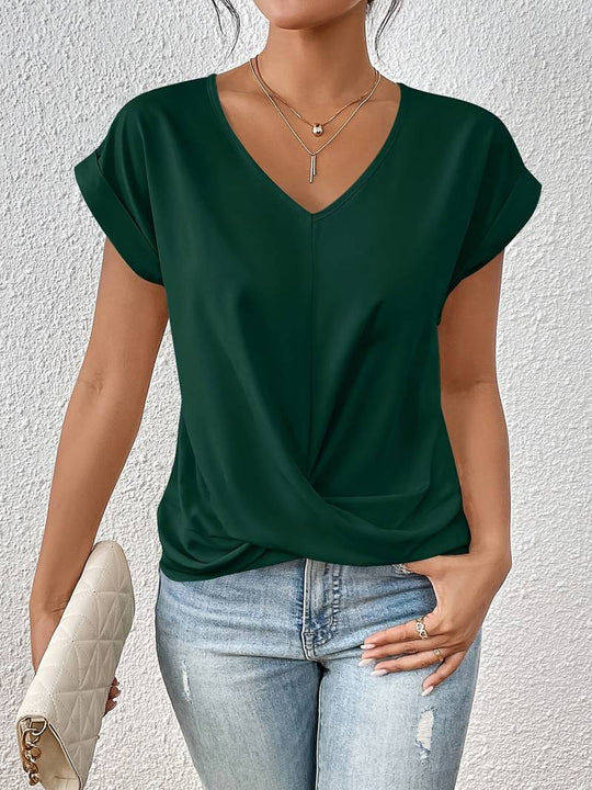 Women's Short Sleeve T-Shirt Casual Cotton Everyday Wear