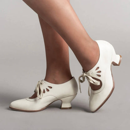 Women's Mary Jane Shoes Closed-Toe Vintage Style