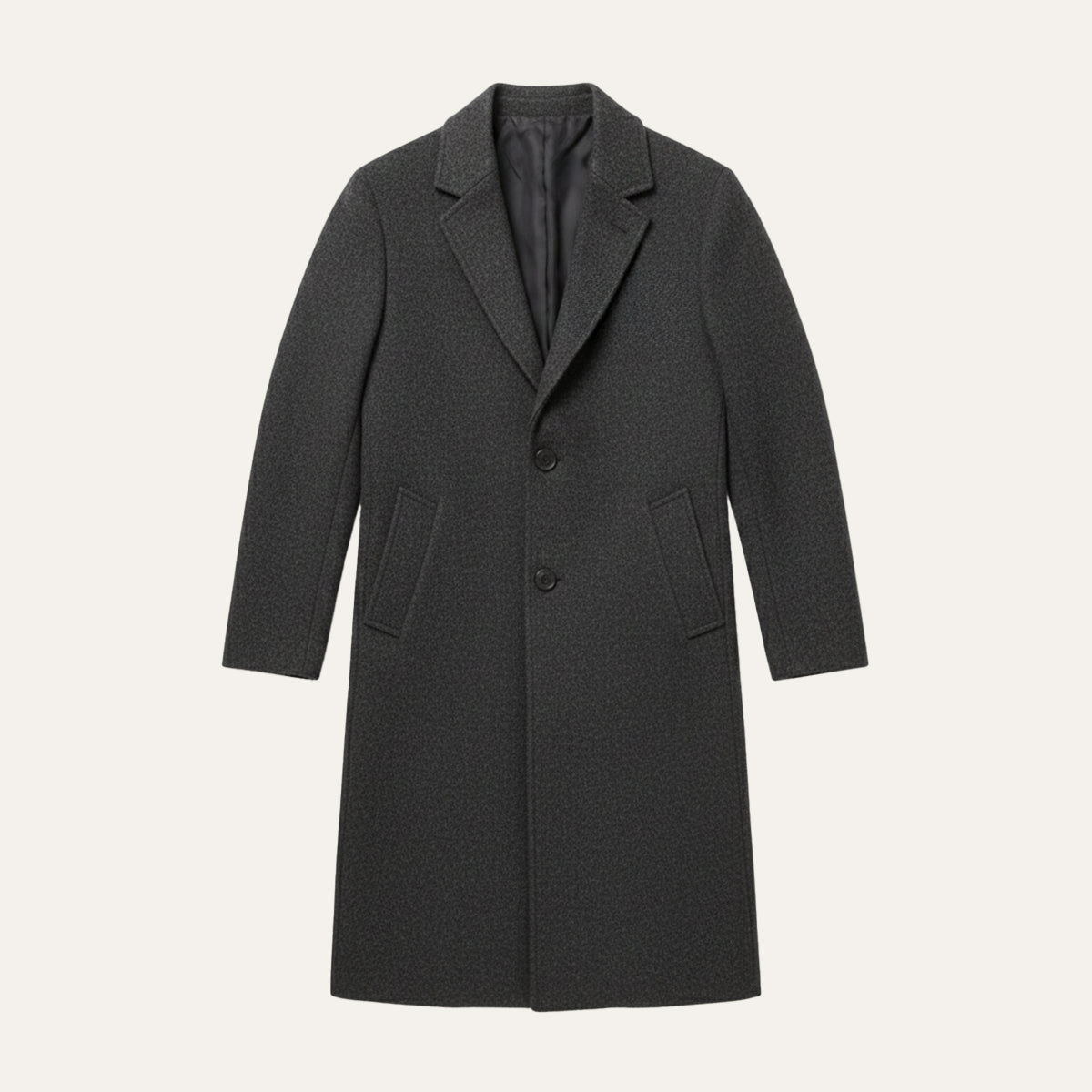 Men's Classic Wool Winter Overcoat