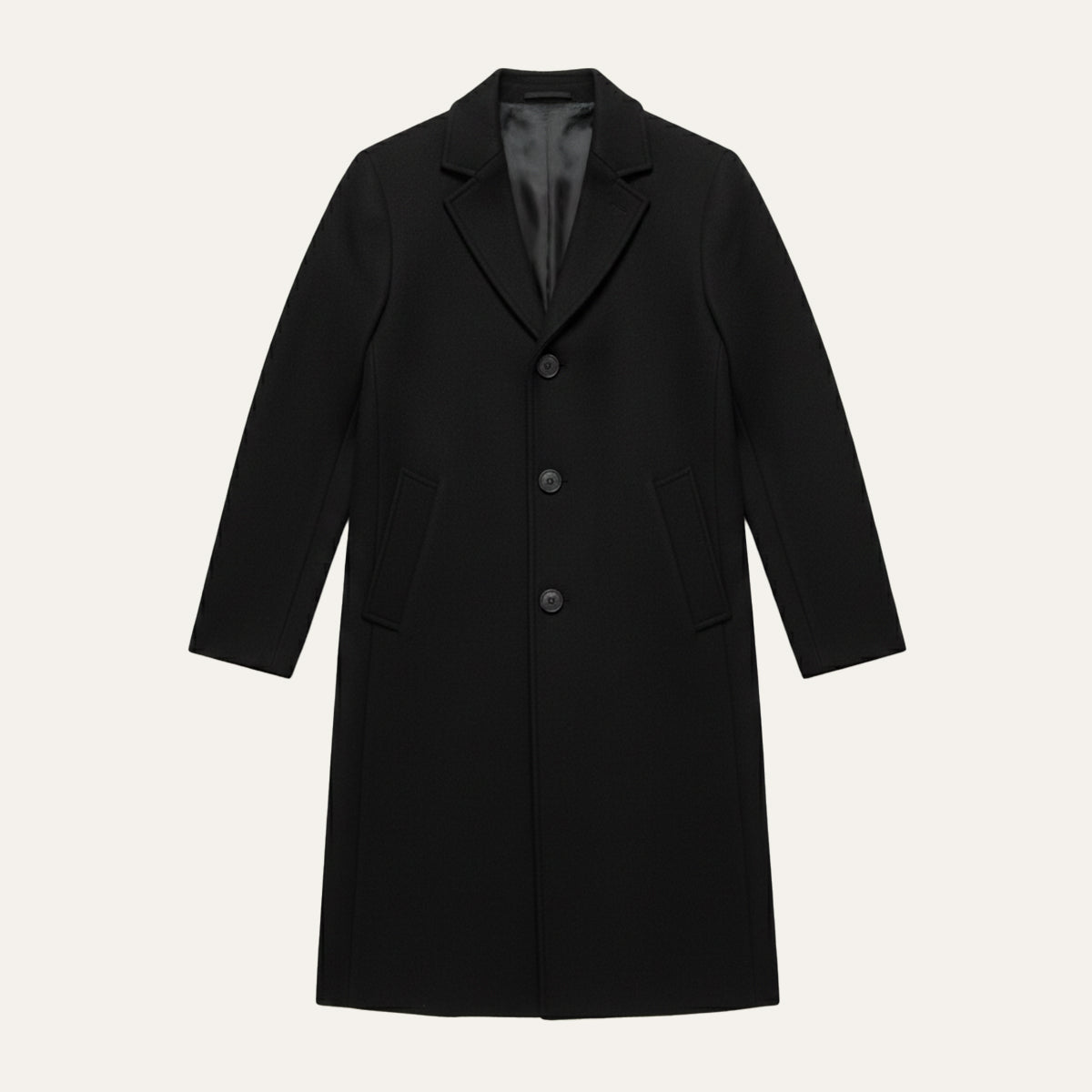 Men's Classic Wool Winter Overcoat