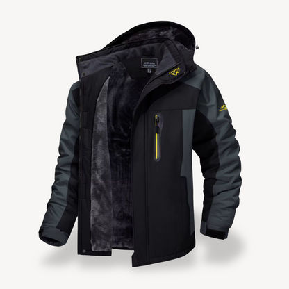 Men's Hooded Outdoor Jacket - VibreMode