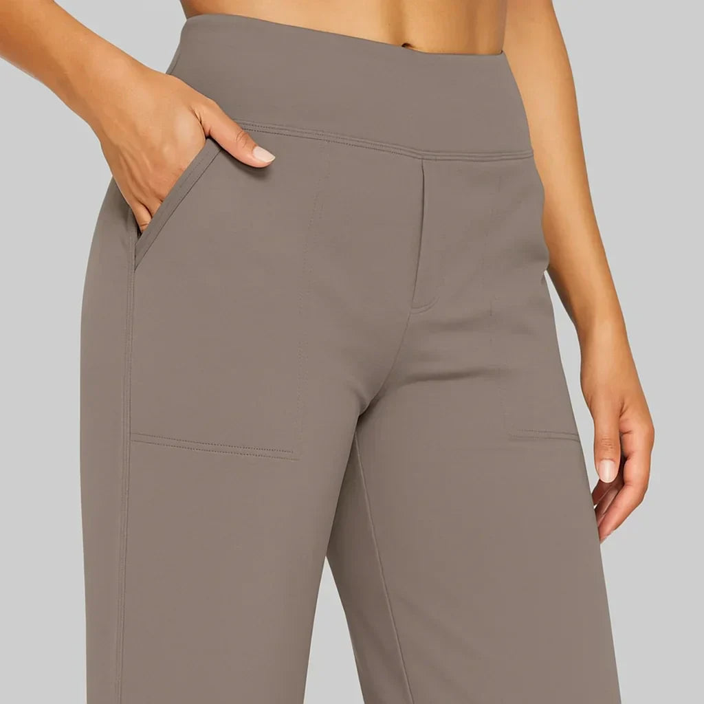 Comfortable Fit Straight Leg Athletic Pants