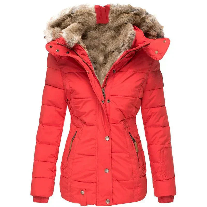 Warm Waterproof Women's Parka Coat