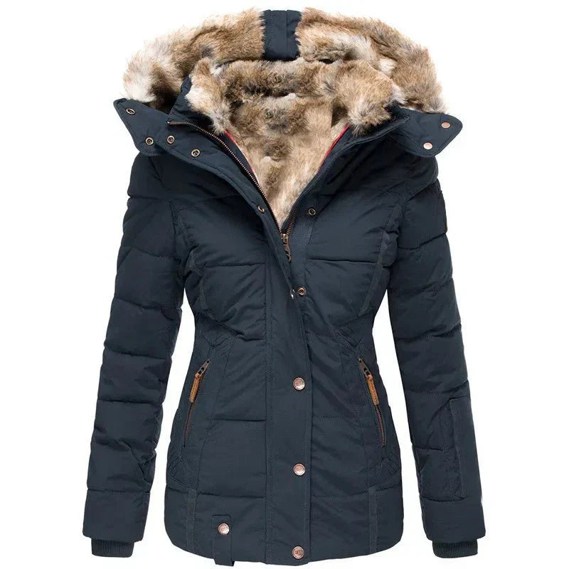 Warm Waterproof Women's Parka Coat
