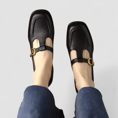 Women's Orthopedic T-Strap Heels