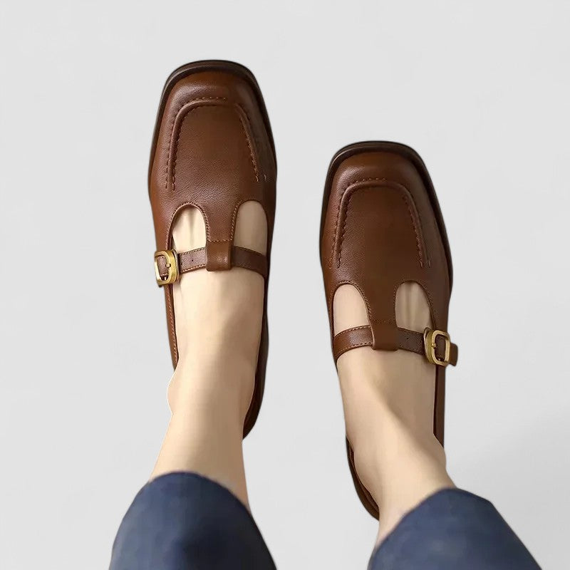 Women's Orthopedic T-Strap Heels - VibreMode