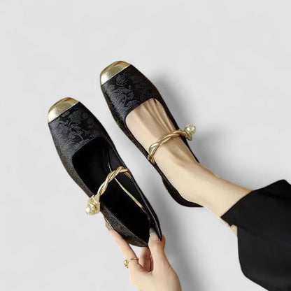Women's Mary Jane Closed Toe Strap Shoes