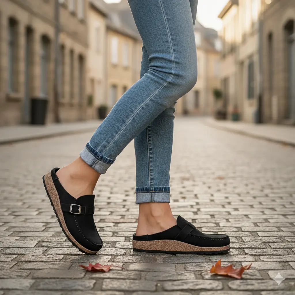 Image of Geraldine | Women's Slide Buckle Mules