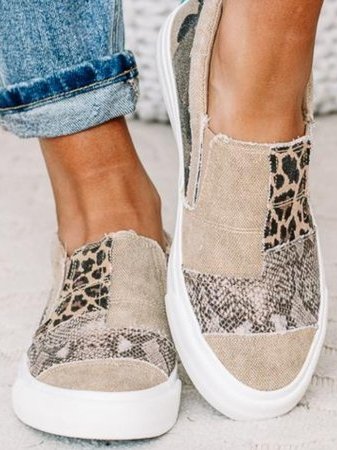 Women's Patterned Slip-On Sneakers