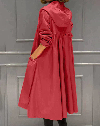 Image of Gloria | Women's Longline Hooded Jacket