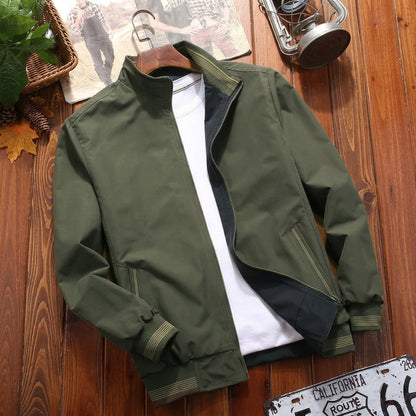 Breezeguard Men's Cotton Bomber Jacket
