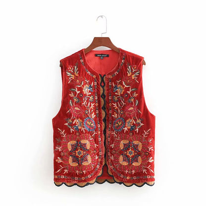 Women's Vest Curved Hemline