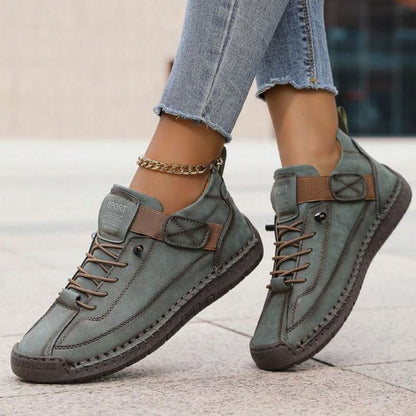 Women's Orthopedic Ankle Boots Lace-Up