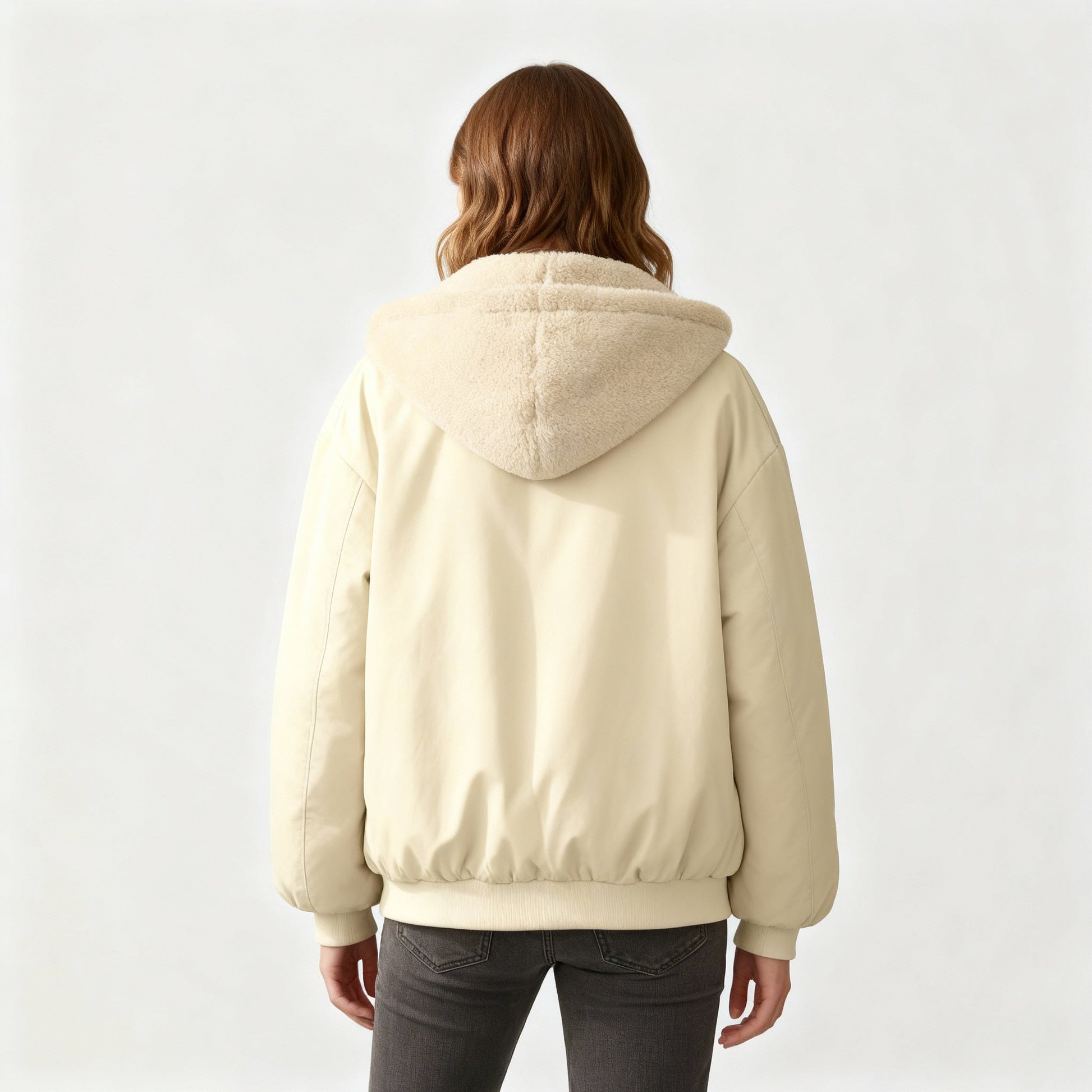 Image of Hailey | Women's Hooded Bomber Jacket