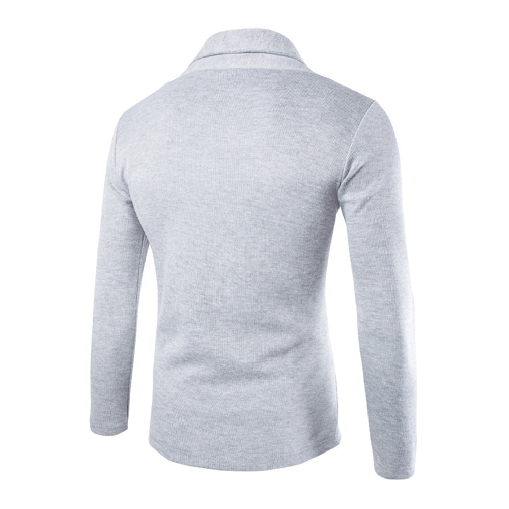 Image of Harrison | Men's Shawl Collar Open Front Cardigan