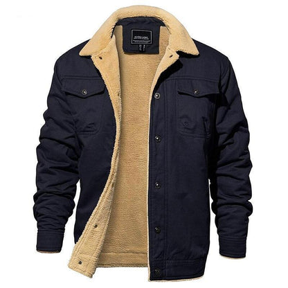 Men's Sherpa Lined Winter Jacket