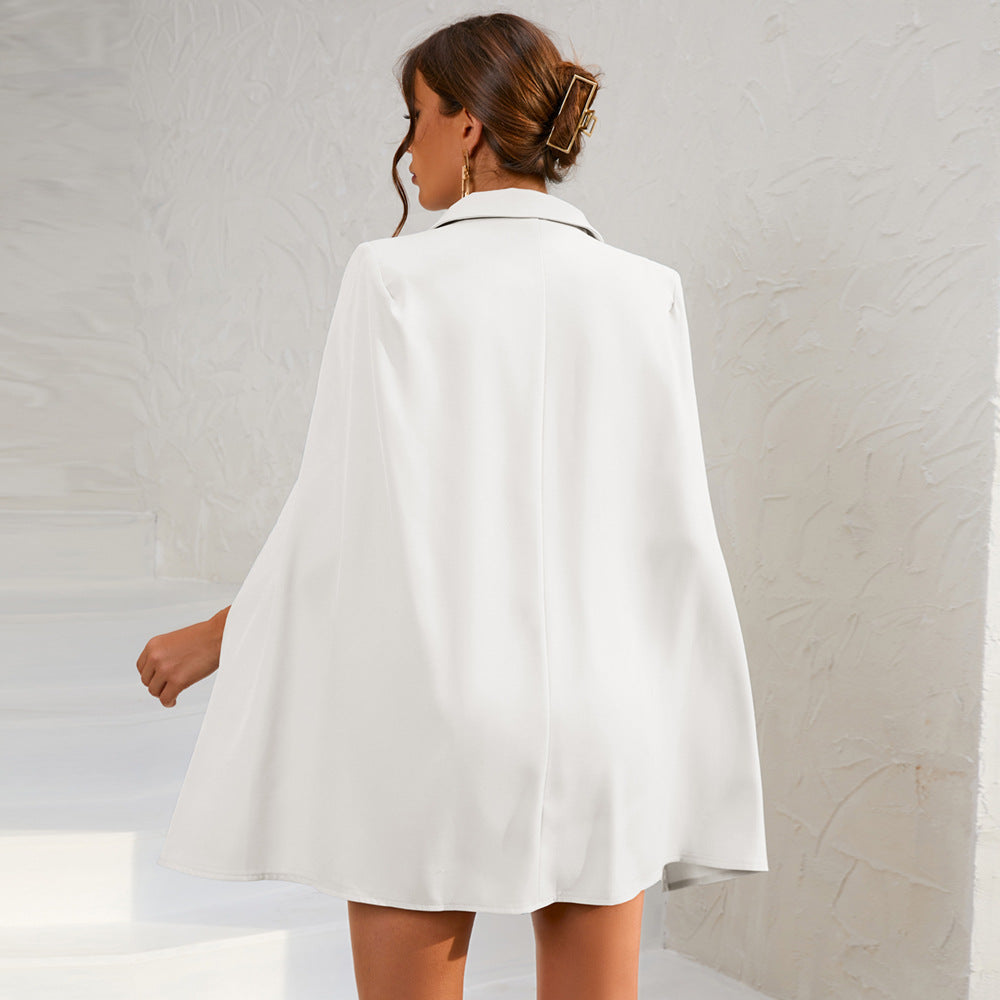 Image of Helen | Women's Double-Breasted Mini Dress